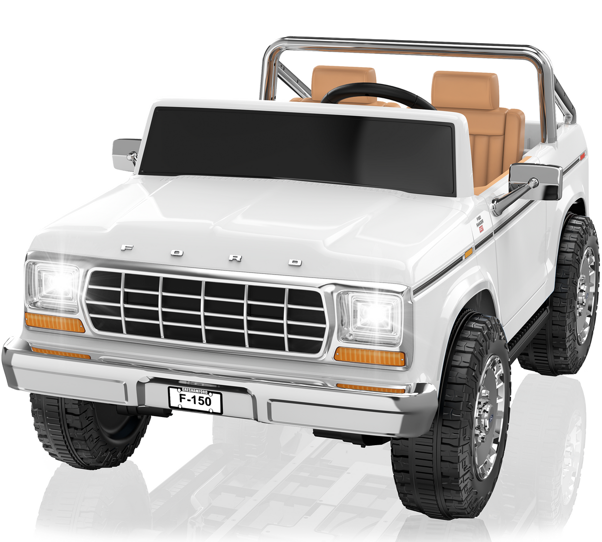 24V Classic Ford Bronco Licensed Kids Ride-on